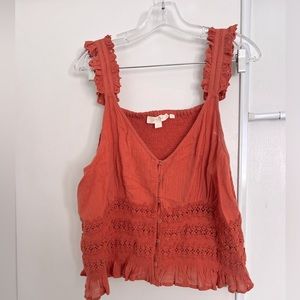 Anthropologie Linen Top